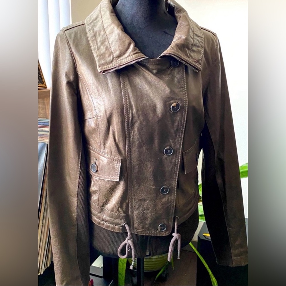 Rezrekshn by Esther Chen Moto Vintage Jacket – Size M